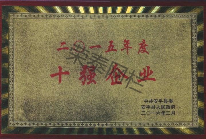 十（shí）強企業（yè）